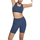 Vêtements Femme Shorts / Bermudas Selmark Short de sport Tech ST4 Bleu