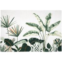 Maison & Déco Tapis Stof Tapis topiary en coton 60 x 90 cm Blanc