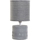 Maison & Déco Lampes à poser Item International Lampe en grès grise 26.5 cm Gris