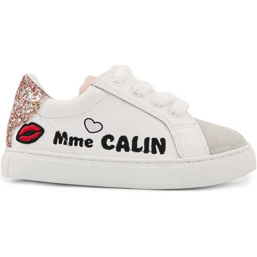 Chaussures Femme Baskets mode Bons baisers de Paname Mini Simone Monsieur Madame Calin Blanc
