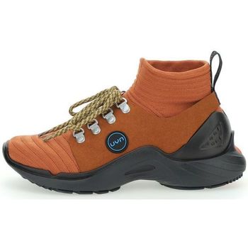 Chaussures Homme Multisport Uyn HIMALAYA 6000 BOOT MID BLACK SOLE Brown
