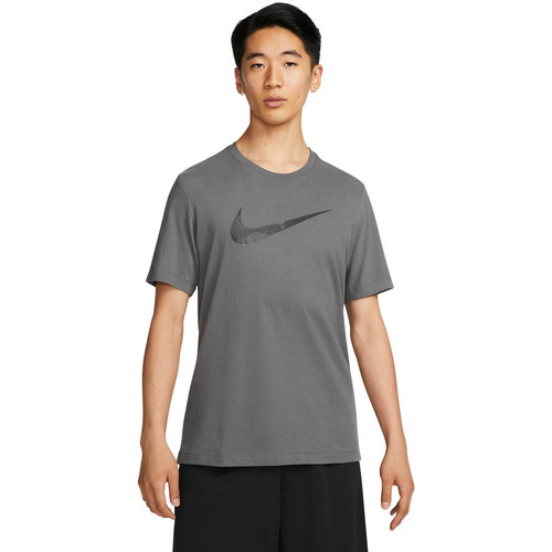 Vêtements Homme T-shirts Grey manches courtes Nike T-shirt Tshr M Nk Df Camo Gfx Rouge
