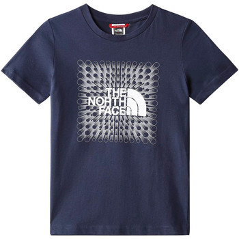 Vêtements Enfant T-shirts manches courtes The North Face Sweat Tshr Teens Box Jr (navy) Bleu