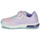 Chaussures Fille Baskets basses Geox J SPACECLUB GIRL A Blanc / Violet
