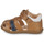 Chaussures Garçon Sandales et Nu-pieds Geox B SANDAL MACCHIA BOY Marron / Bleu