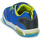 Chaussures Garçon Baskets basses Geox J INEK BOY Bleu / Vert