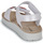Chaussures Fille adidas Originals Vegan Superstar Hvide sneakers J SANDAL COSTAREI GI Blanc / Rouge