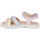 Chaussures Fille Sandales et Nu-pieds Geox J Sneakers Club Jr 382658 03 Peacoat Puma White Gold Rose / Bleu
