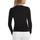 Vêtements Femme Tops / Blouses Lisca Top manches longues encolure réglable Kenza Noir