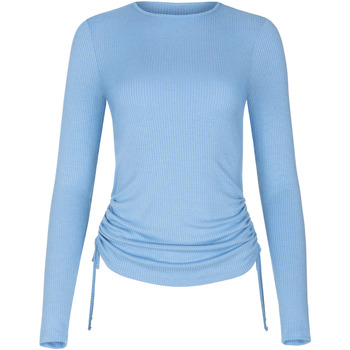 Vêtements Femme T-shirt Manches Courtes Lisca Top manches longues côtés réglables Kenza Bleu