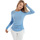 Vêtements Femme Tops / Blouses Lisca Top manches longues côtés réglables Kenza Bleu