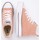 Chaussures Femme Really good to buy British KAYA MID FEMMES BASKETS MONTANTE Rose