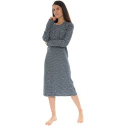 Vêtements Femme Pyjamas / Chemises de nuit Christian Cane CHEMISE DE NUIT BLEU ROXANA Bleu
