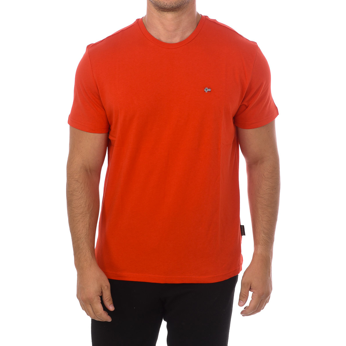 Vêtements Homme Body Action Graphic Ανδρικό T-Shirt NP0A4FRP-RR9 Rouge