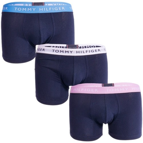 Sous-vêtements Homme Boxers Briefs Tommy Jeans Pack x3 unlimited logo Bleu