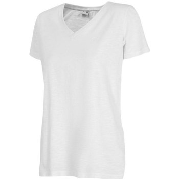 Vêtements Femme T-shirts manches courtes 4F TSD352 Blanc