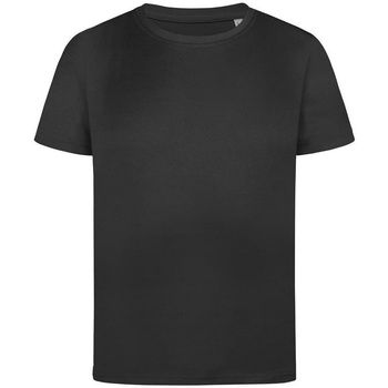 Vêtements Enfant T-shirts manches longues Stedman  Noir