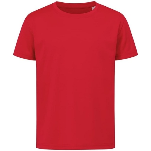 Vêtements Enfant T-shirts manches longues Stedman  Rouge