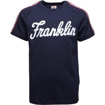 Vêtements Garçon T-shirts & Polos Plaids / jetés FRANKLIN M Taped Tee N 