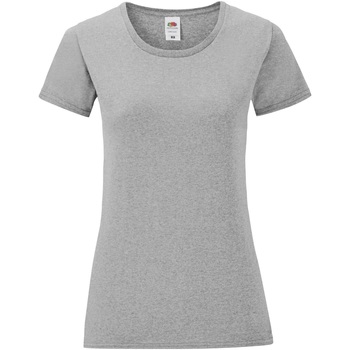 Vêtements Femme T-shirts manches longues Décorations de noëlm 61432 Gris