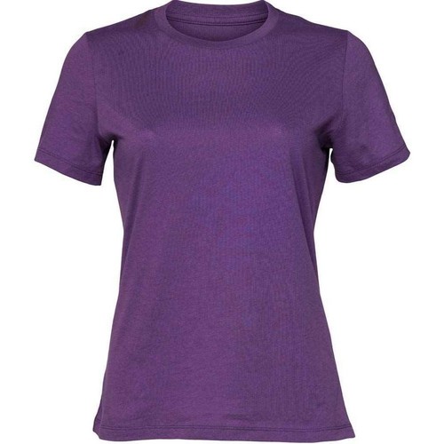 Vêtements Femme T-shirts manches longues Bella + Canvas BL6400 Violet