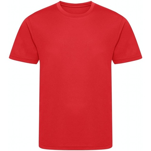 Vêtements Enfant T-shirts MSGM manches longues Awdis Cool Rouge