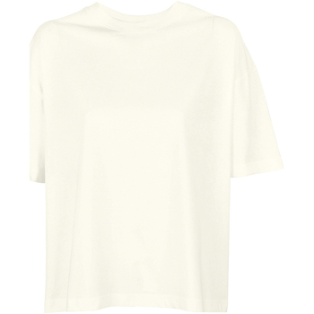 Vêtements Femme Chase embroidered logo rib-trimmed sweatshirt Sols 3807 Blanc