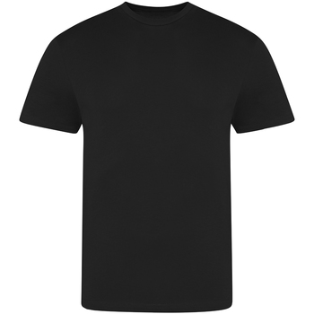 Vêtements Play T-Shirt mit Logo-Stickerei Gelb Awdis The 100 Noir