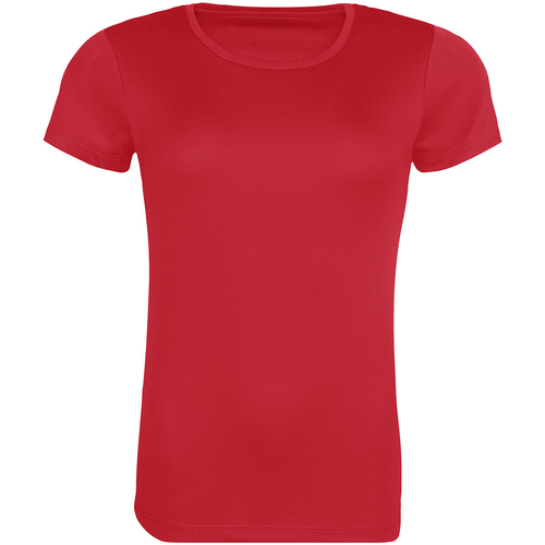 Vêtements Femme T-shirts manches longues Awdis Cool Rouge