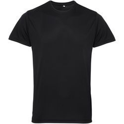 Vêtements Homme T-shirts manches longues Tridri TR501 Noir