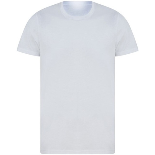 Vêtements T-shirts Marines longues Skinni Fit SF140 Blanc