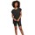 Vêtements Femme T-shirts manches longues Build Your Brand BY053 Noir
