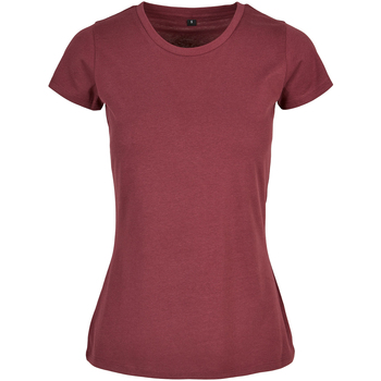 Vêtements Femme T-shirts manches longues Build Your Brand Basic Violet