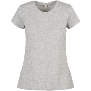 Vêtements Femme T-shirts manches longues Build Your Brand Basic Gris