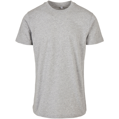 Vêtements Homme T-shirts manches longues Build Your Brand Basic Gris
