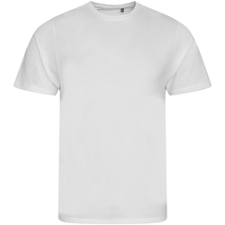 Socially Distant-print T-shirt Gelb