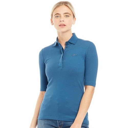 Vêtements Femme T-shirts & Polos TH2038 Lacoste Polo  Bleu Canard 