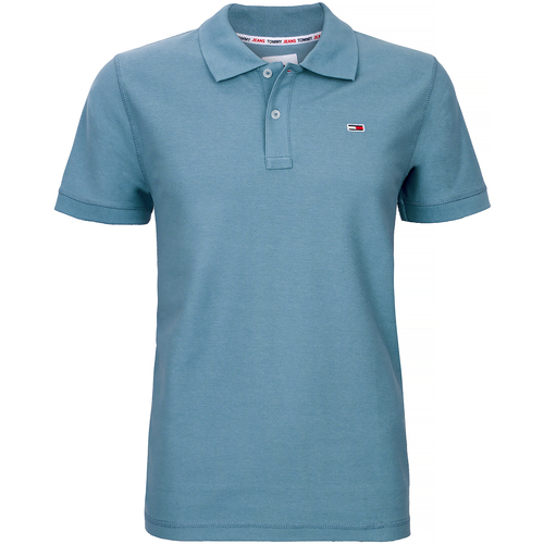 Vêtements Homme T-shirts & Polos Tommy Hilfiger POLO TOMMY FADED BLUE 