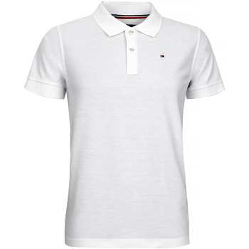 Vêtements Homme T-shirts & Polos Tommy Hilfiger Polo Tommy white 