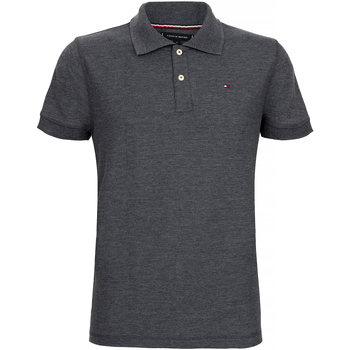 Vêtements Homme T-shirts & Polos Tommy Hilfiger Polo TH Logo Black 