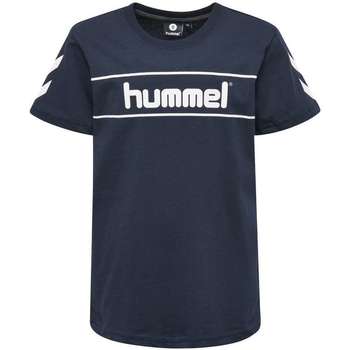 Vêtements Enfant T-shirt Gin Lemon In Cotone Con Stampa hummel T-Shirt  Blue 