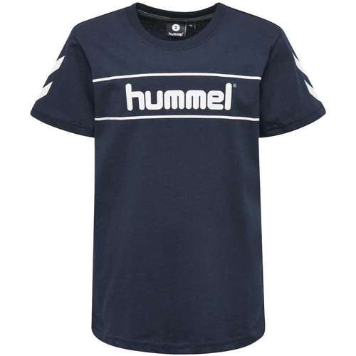 Vêtements Enfant Jogging Fille Hmlpresli hummel T-Shirt  Blue 