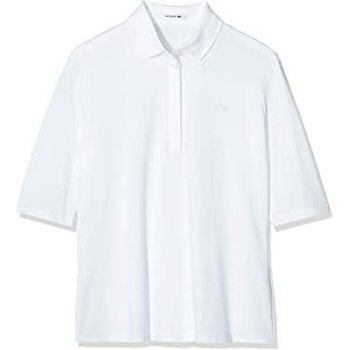 Vêtements Femme T-shirts & Polos Lacoste Polo  femme full white 