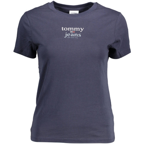 Vêtements Femme T-shirts & Polos Tommy Hilfiger T SHIRT Tommy Jeans NAVY 