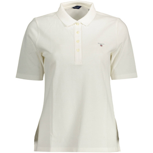 Vêtements Femme T-shirts & Polos Gant Polo  WHITE 