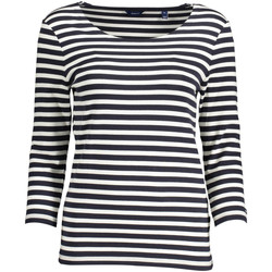 Vêtements Femme T-shirts & Polos Gant T SHIRT  MARINE ML 