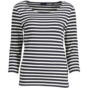 Vêtements Femme T-shirts & con Polos Gant T SHIRT  MARINE ML 