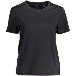 Vêtements Femme T-shirts & Polos Gant T SHIRT  COL FBLACK 