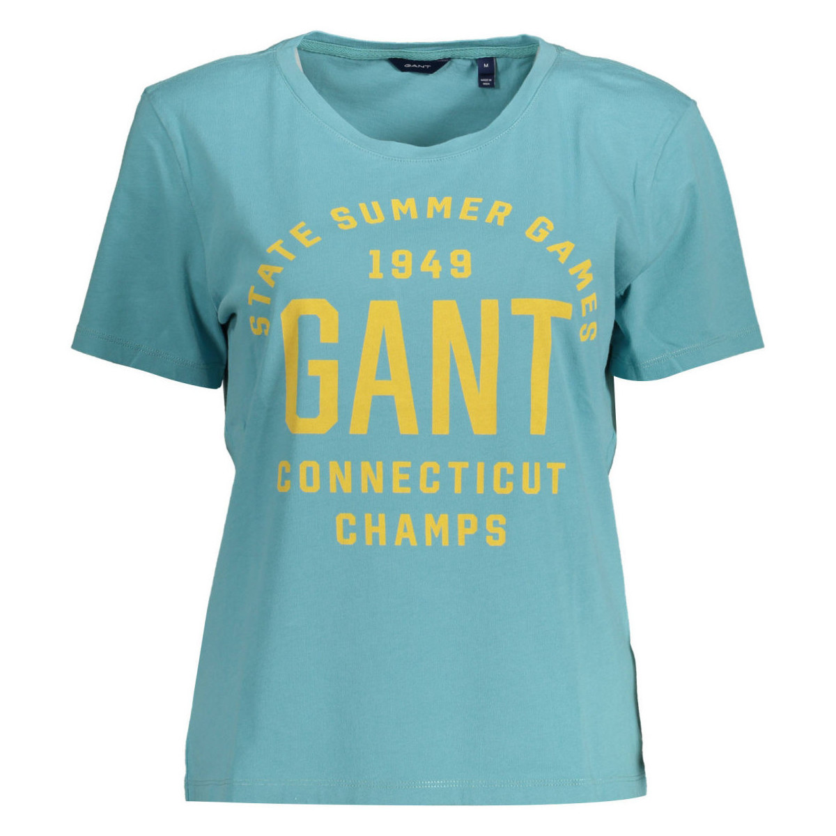 Vêtements Femme T-shirts & Polos Gant T SHIRT  BLUE OS 