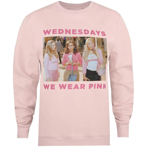 Vêtements Femme Sweats Mean Girls Pink Wednesdays Rouge